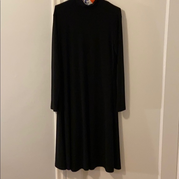 Sympli Dresses & Skirts - SYMPLI- Beautiful Black dress with a turtleneck